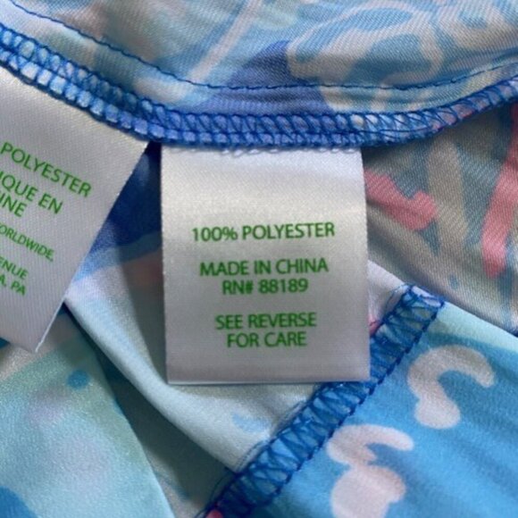 LILLY PULITZER Deanna Blouson Watercolor Strappy Romper Shorts XXS - Picture 14 of 14